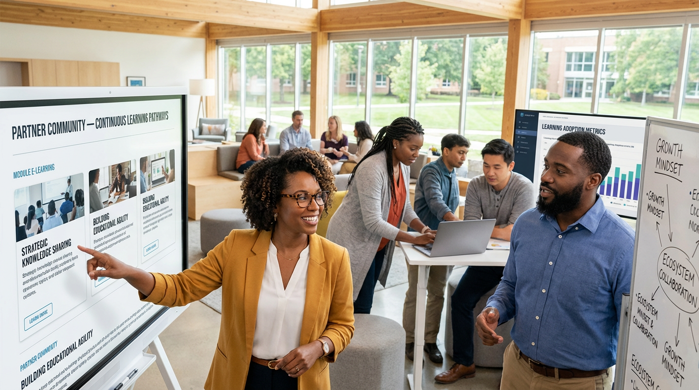 Fostering a Culture of Continuous Learning Within Your Partner Community