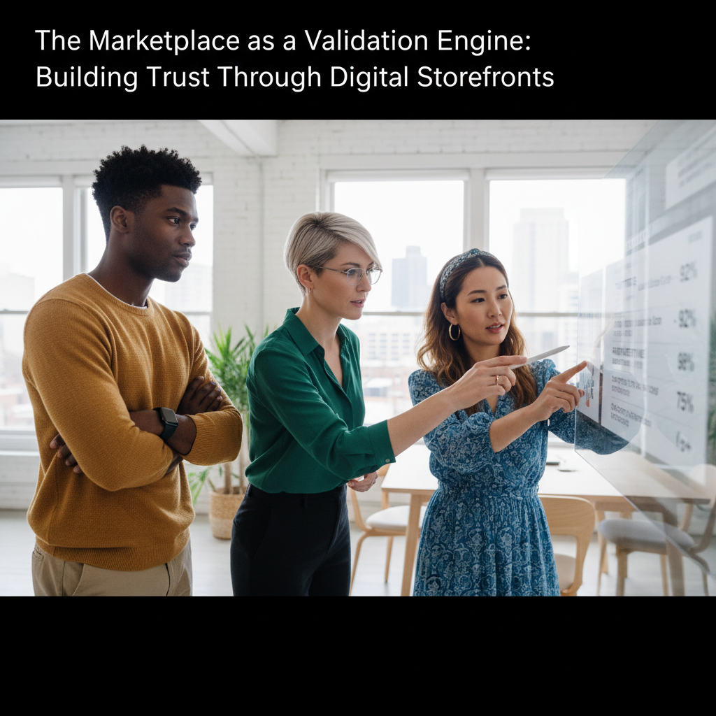 The Marketplace as a Validation Engine: Building Trust Through Digital Storefronts