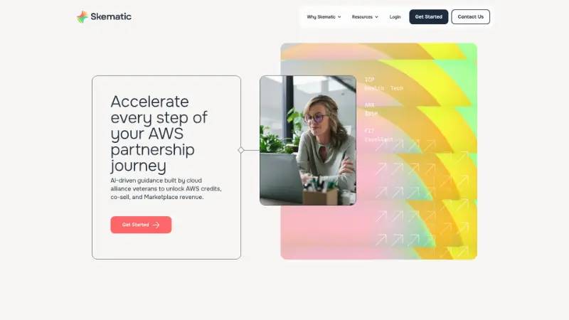 Skematic — website screenshot