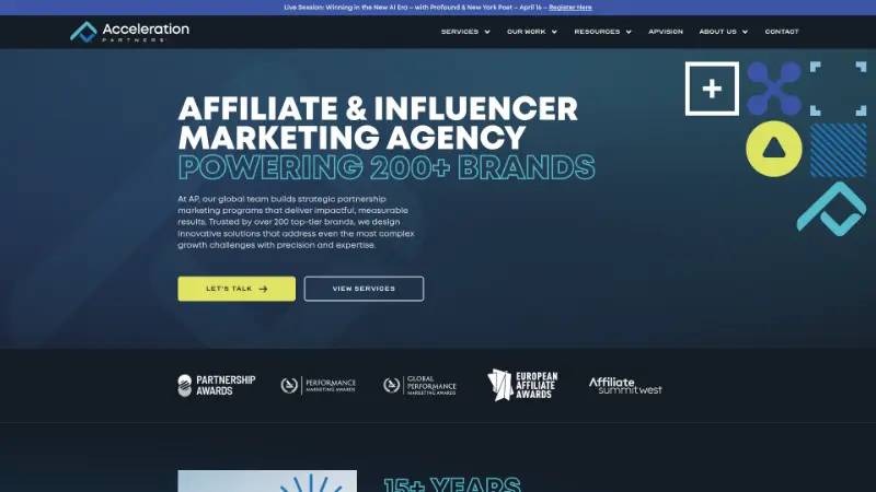 Acceleration Partners - Partner ecosystem company screenshot
