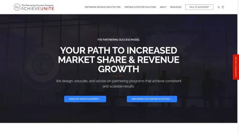 AchieveUnite - Partner ecosystem company screenshot