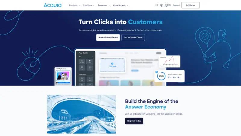 Acquia - Partner ecosystem company screenshot