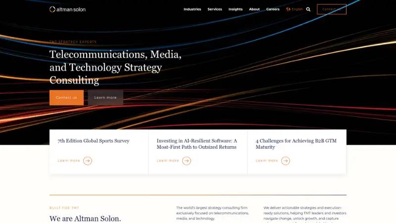 Altmansolon - Partner ecosystem company screenshot