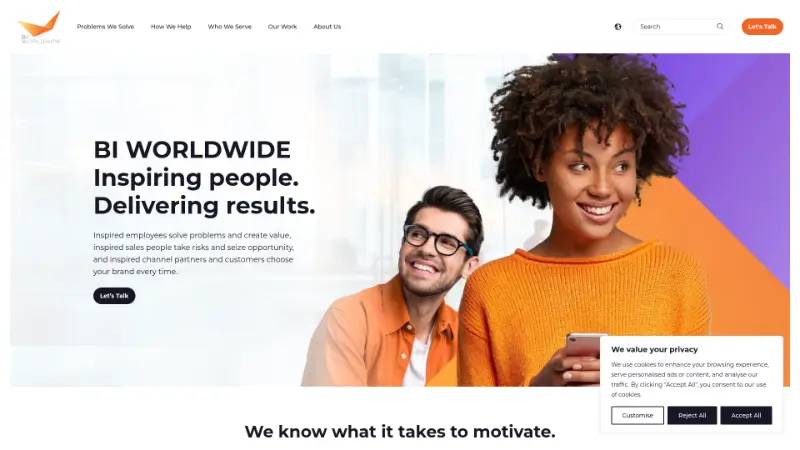 BI Worldwide - Partner ecosystem company screenshot