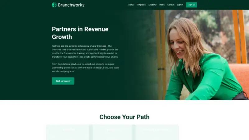 Branchworks - Partner ecosystem company screenshot