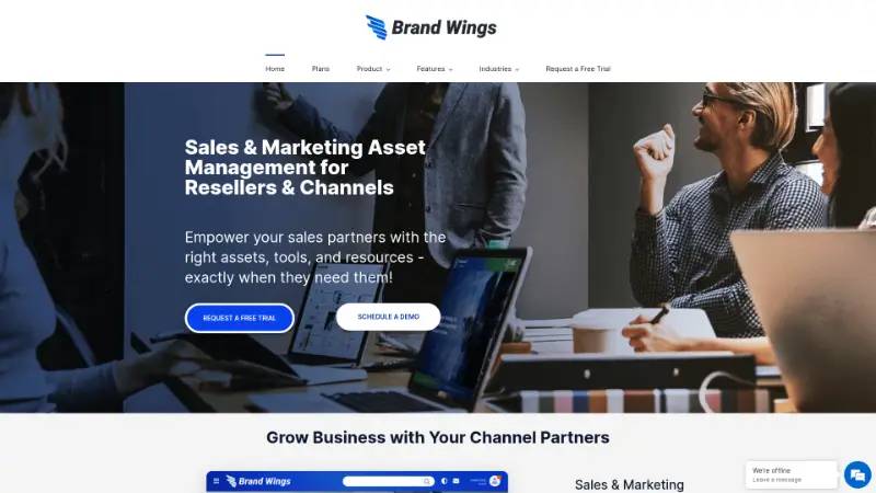 Brand Wings - Partner ecosystem company screenshot