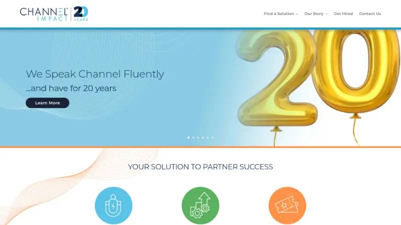 Channel Impact - Partner ecosystem company screenshot