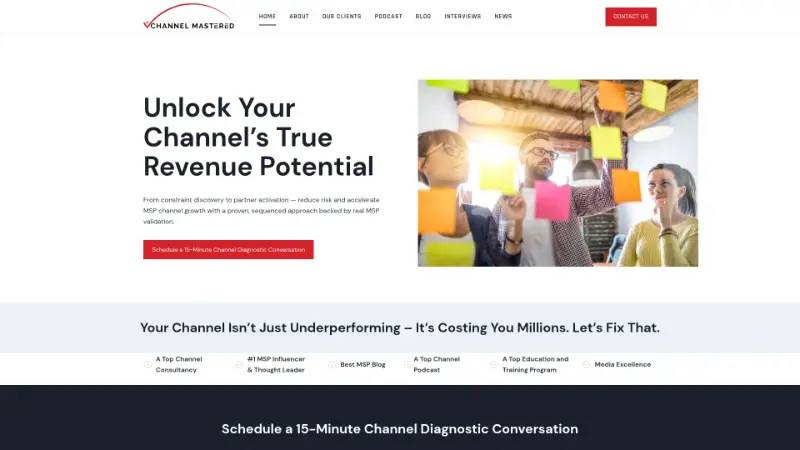 Channel Mastered - Partner ecosystem company screenshot