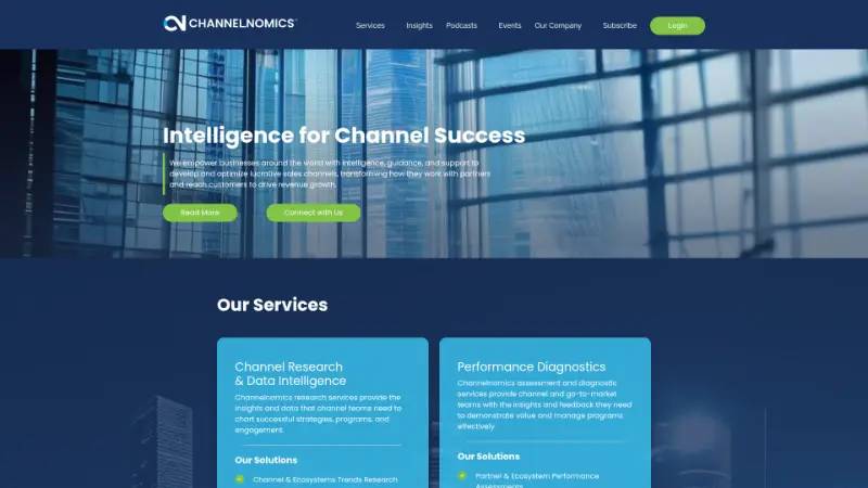 Channelnomics - Partner ecosystem company screenshot