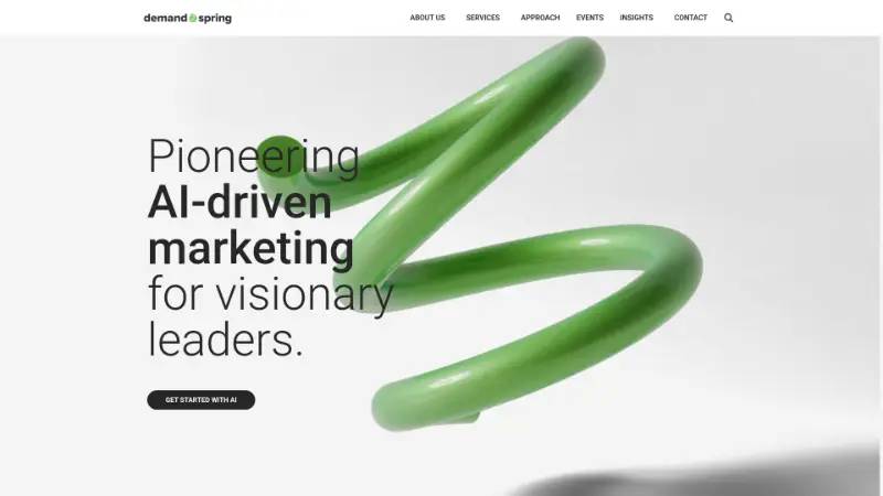 Demand Spring - Partner ecosystem company screenshot