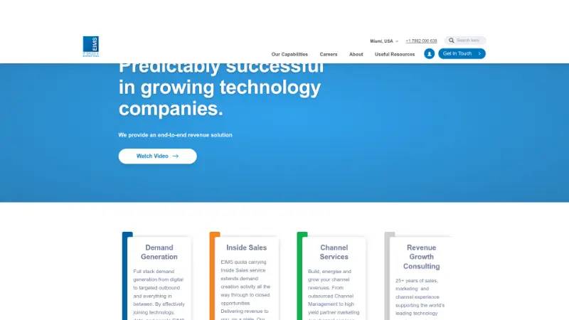 Eims - Partner ecosystem company screenshot