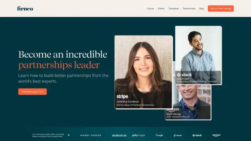 Firneo - Partner ecosystem company screenshot