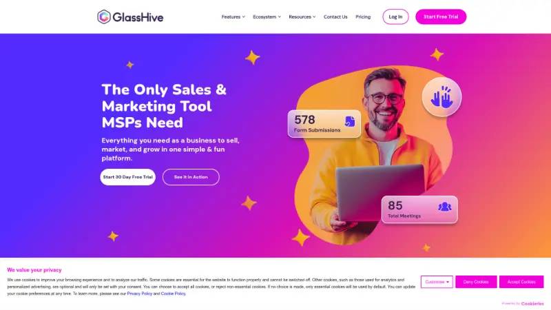 GlassHive - Partner ecosystem company screenshot