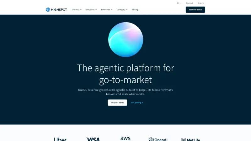Highspot - Partner ecosystem company screenshot