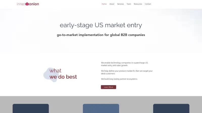 Inner Onion - Partner ecosystem company screenshot