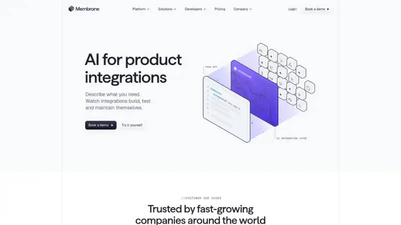 Integration - Partner ecosystem company screenshot