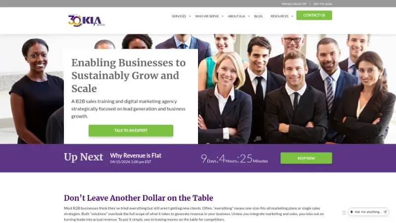 KLA Group - Partner ecosystem company screenshot