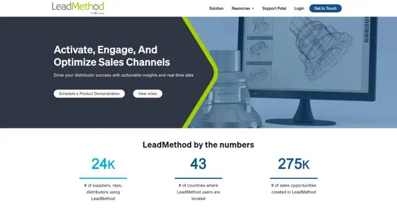LeadMethod - Partner ecosystem company screenshot
