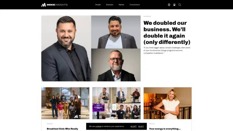 Moxie Insights - Partner ecosystem company screenshot