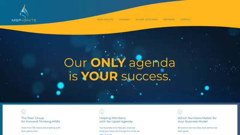 MSP-Ignite - Partner ecosystem company screenshot