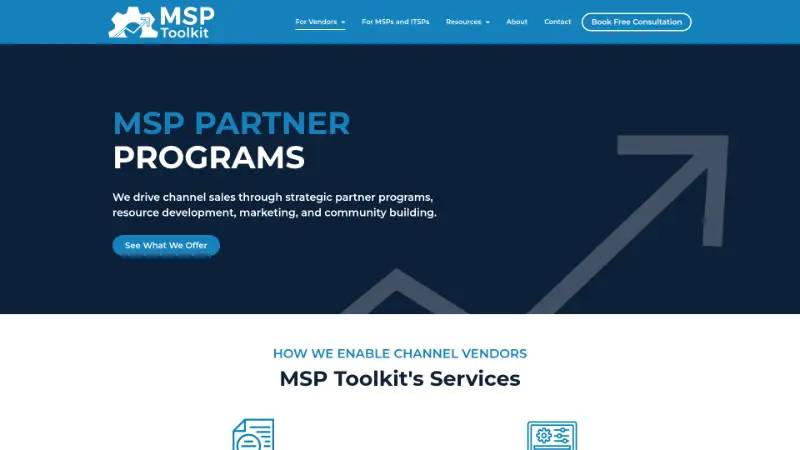 MSP Toolkit - Partner ecosystem company screenshot