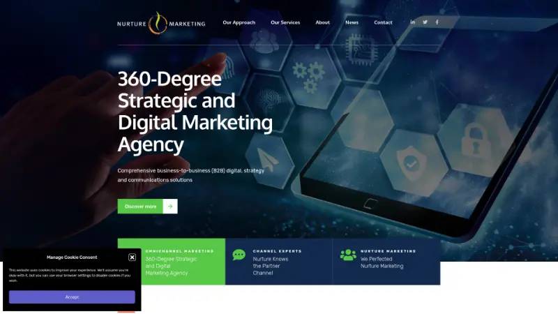 Nurture Marketing - Partner ecosystem company screenshot