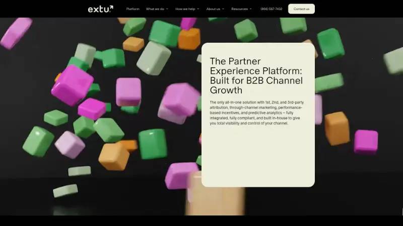 OneAffiniti (Extu) - Partner ecosystem company screenshot