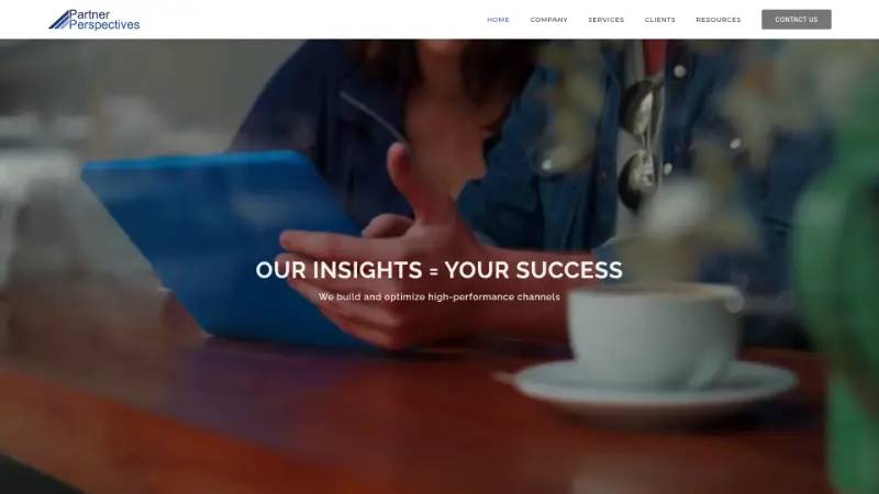Partner Perspectives - Partner ecosystem company screenshot