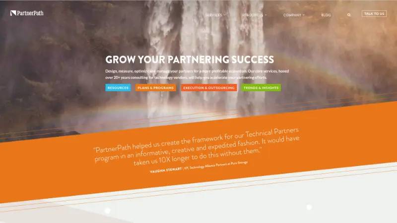 PartnerPath - Partner ecosystem company screenshot