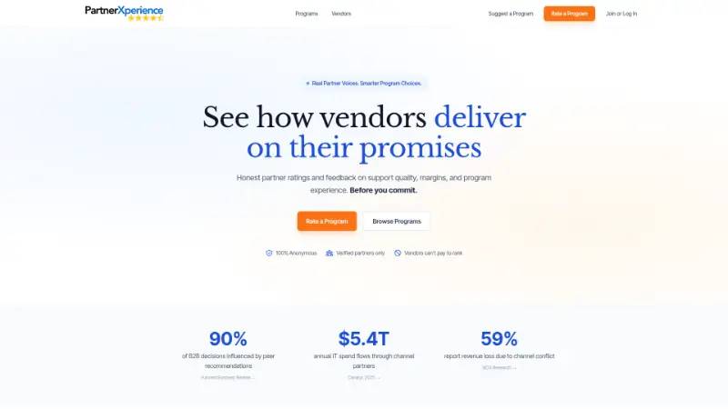 PartnerXperience - Partner ecosystem company screenshot
