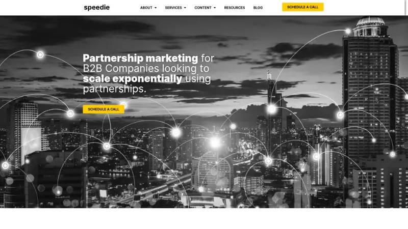 Speedie - Partner ecosystem company screenshot
