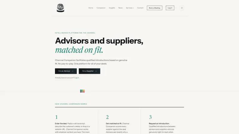 The Channel Standard - Partner ecosystem company screenshot