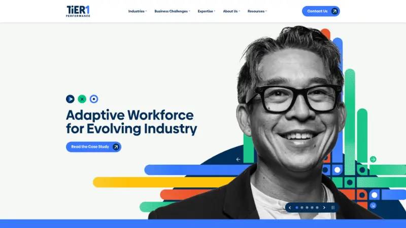 TiER1 Performance - Partner ecosystem company screenshot