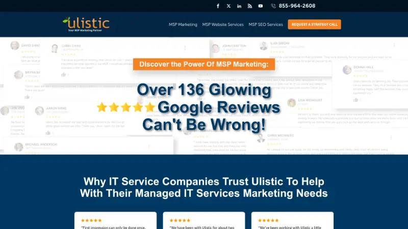 ULISTIC - Partner ecosystem company screenshot