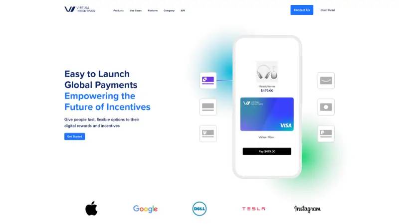 Virtual Incentives - Partner ecosystem company screenshot
