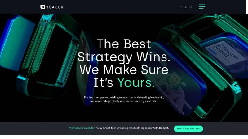 Yeager - Partner ecosystem company screenshot